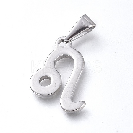 Non-Tarnish 304 Stainless Steel Pendants LS-STAS-L210-06D-P-01-1