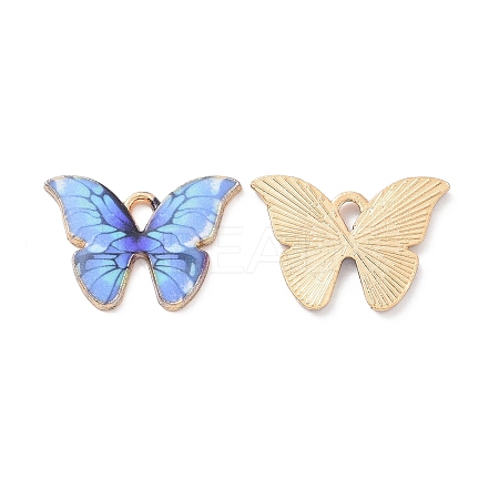 Alloy Enamel Pendants PALLOY-M200-01LG-K-1