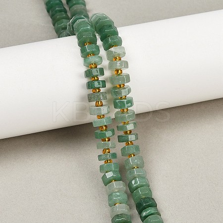 Natural Green Aventurine Beads Strands G-F796-A04-01-1