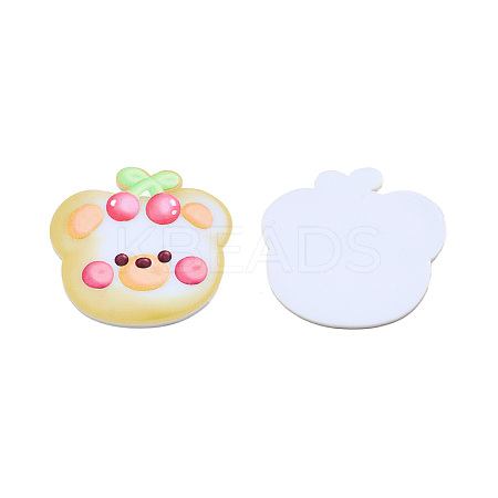 Printed Acrylic Cabochons OACR-N135-84-1