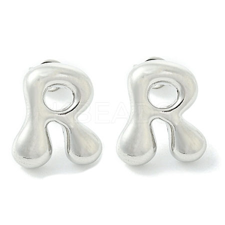 Rack Plating Brass Earrings EJEW-S222-01P-R-1