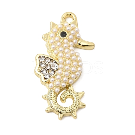 Alloy Rhinestone Pendants FIND-K028-05G-1