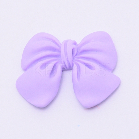 Resin Frosted Cabochons CRES-WH0003-01B-05-1