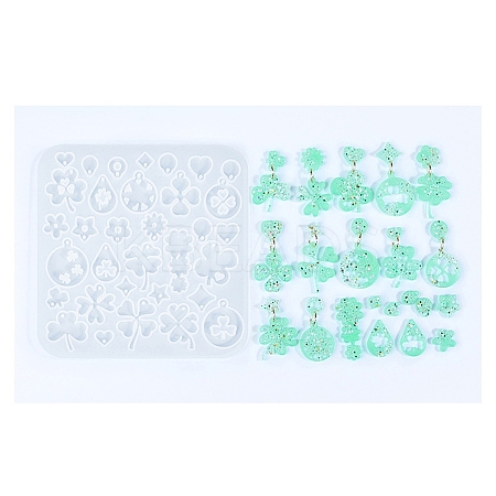 Clover Series DIY Silicone Ornaments Molds SIMO-R012-01C-1