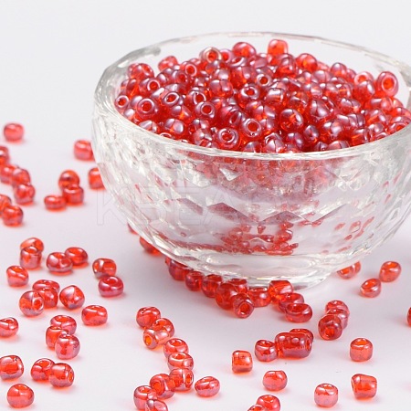 (Repacking Service Available) Glass Seed Beads SEED-C015-4mm-105-1