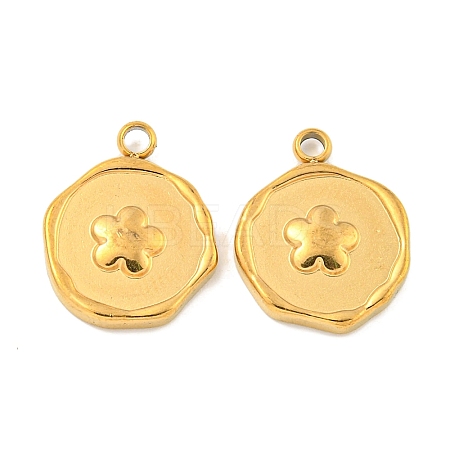 Ion Plating(IP) 304 Stainless Steel Pendants STAS-P365-01G-1