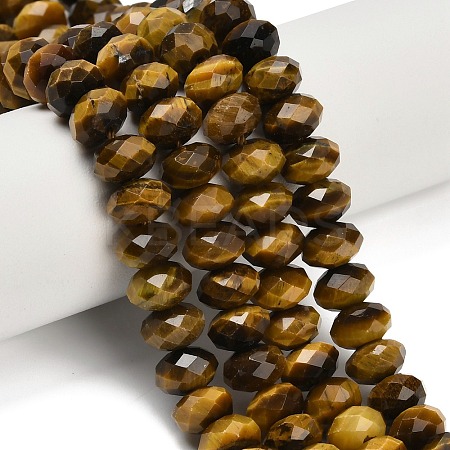 Natural Tiger Eye Beads Strands G-C259-A01-5x8mm-02-1