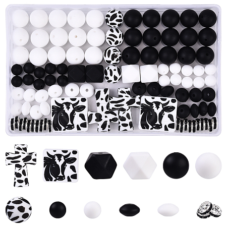 Cow & Cross Theme Bead Kits DIY-YW0017-45-1