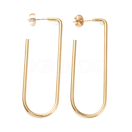 201 Stainless Steel Stud Earrings LS-EJEW-I245-11B-1