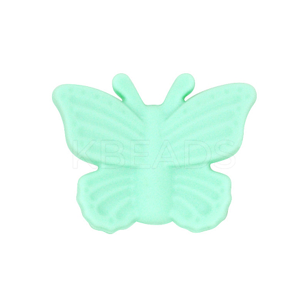 Butterfly Food Grade Eco-Friendly Silicone Focal Beads SIL-CJC0009-03L-1