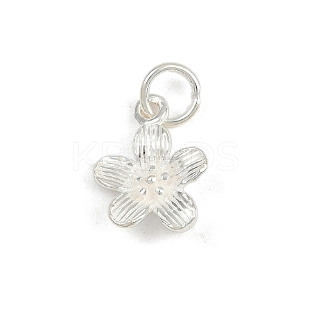 925 Sterling Silver Flower Charms LS-STER-K183-12S-1