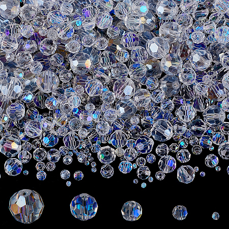 600Pcs Electroplate Glass Beads Strands GLAA-SP0001-37-1