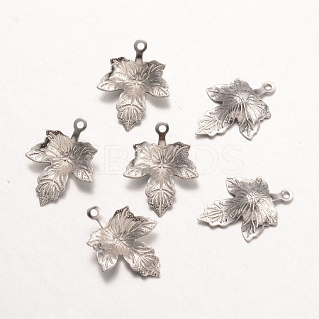Tarnish Resistant Autumn Theme 316 Surgical Stainless Steel Pendants STAS-K096-28P-1