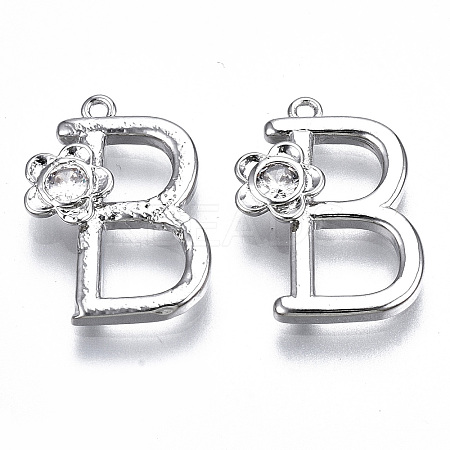 Brass Pendants KK-Q768-001P-B-1