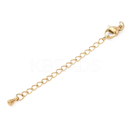 304 Stainless Steel Curb Chain Extender STAS-G383-06G-1