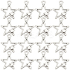 70Pcs Tibetan Style Alloy Pendants TIBEP-SC0003-13-1