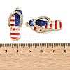 Independence Day Alloy Enamel Pendants ENAM-I069-01G-07A-3
