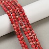 Dyed Natural Regalite/Imperial Jasper/Sea Sediment Jasper Beads Strands G-B124-C04-16-5