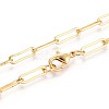 Brass Paperclip Chains MAK-S072-14B-G-2