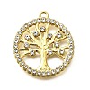 Flat Round with Tree STAS-C115-03G-1