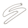Tarnish Resistant 304 Stainless Steel Necklaces NJEW-F027-40-2mm-2