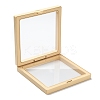 Square Transparent PE Thin Film Suspension Jewelry Display Box LS-CON-D009-01C-01-3