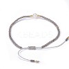 Adjustable Nylon Cord Braided Bead Bracelets LS-BJEW-P256-B01-5
