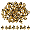 50Pcs Hollow Tibetan Style Alloy Pendants FIND-DC0005-70-1
