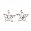 Non-Tarnish 5Pcs 201 Stainless Steel Pendants LS-STAS-M056-08P-1