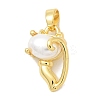 Rack Plating Brass Pendants KK-K293-24P-G-1