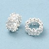 Eco-Friendly Rack Plating Brass Beads KK-A186-08B-S-4