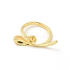 Brass Cup Peg Open Cuff Ring Settings LS-KK-G518-10G-02-2
