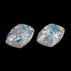 Resin Imitation Opal Cabochons RESI-E042-04A-4