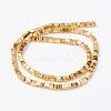Non-magnetic Synthetic Hematite Heishi Beads Strands G-P262-22-G-2