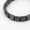 Fashionable Hematite Stretchy Bracelets BJEW-K007-09-2