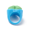 Cute 3D Resin Finger Ring RJEW-JR00538-06-6