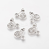 Tibetan Style Alloy Pendants TIBEP-0734-S-LF-1