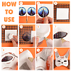 Felt Fabric Sheet DIY-PH0031-97-3