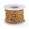 PVD Vacuum Plating 304 Stainless Steel Cable Chains CHS-D033-05G-01-3
