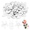 500Pcs Teardrop Glass Cabochons DIY-OC0011-79-1