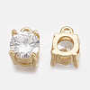 Cubic Zirconia Charms KK-S348-057-1