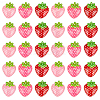60Pcs 3 Colors Transparent Resin Cabochons RESI-SC0006-53-1