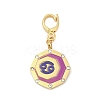 304 Stainless Steel Enamel Pendant Decoration STAS-S168-01G-04-1