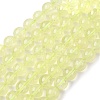 Natural Lemon Quartz(Heated) Beads Strands G-G286-A04-10mm-2