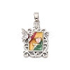 Brass Enamel Pendants KK-S502-10P-1