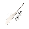 Non-Tarnish 201 Stainless Steel Cake Spatulas LS-AJEW-P114-01G-P-3
