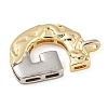 Brass Pendants PALLOY-S036-01G-G-2