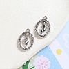 Alloy Pendants INS-PW0001-16A-P-1