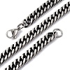 6MM 201 Stainless Steel Cuban Link Chain Necklaces NJEW-Q013-14B-2