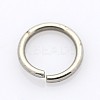 Tarnish Resistant 304 Stainless Steel Open Jump Rings LS-STAS-E067-04-6mm-1